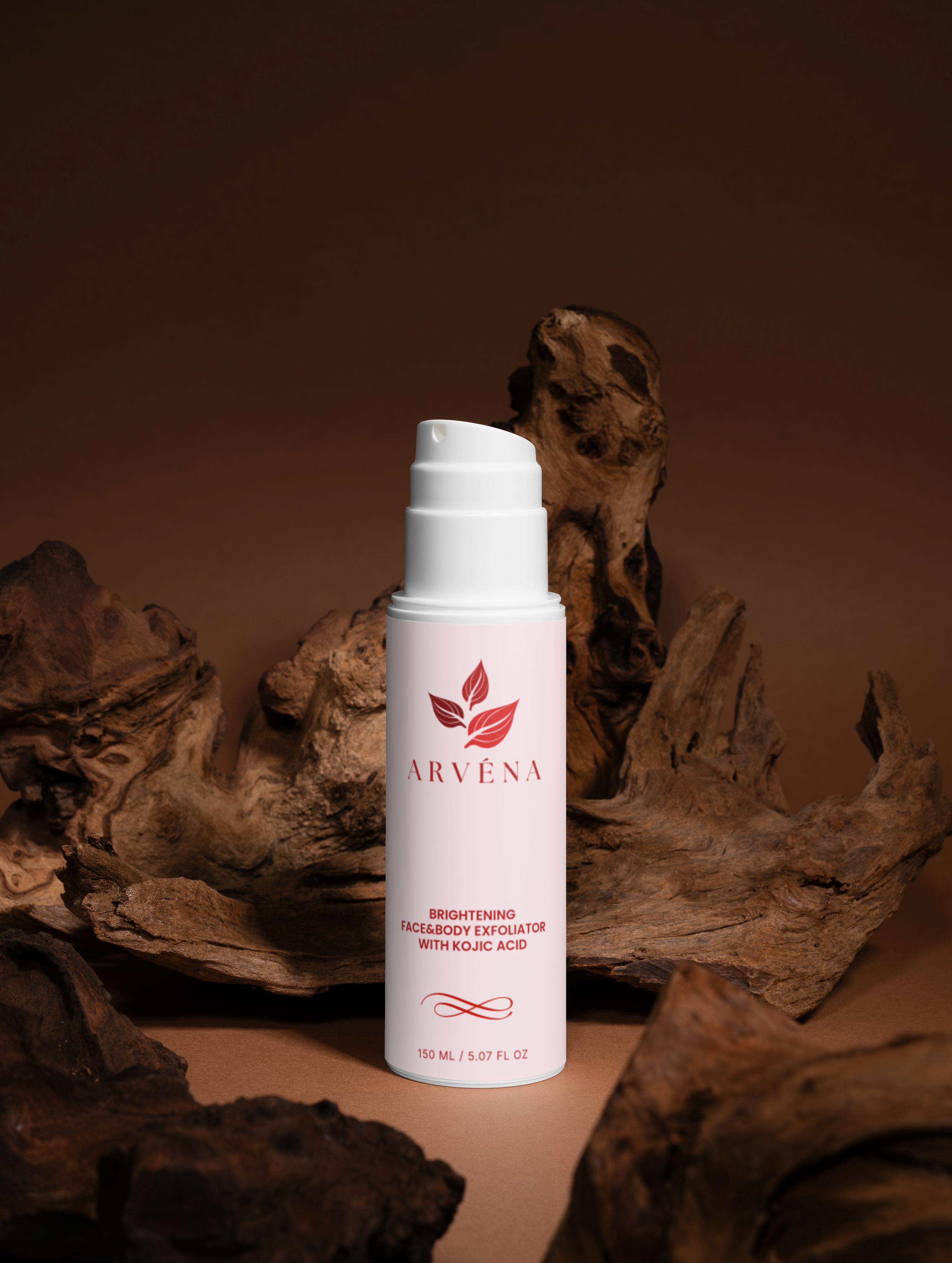 Brightening Face&Body Exfoliator with Kojic Acid