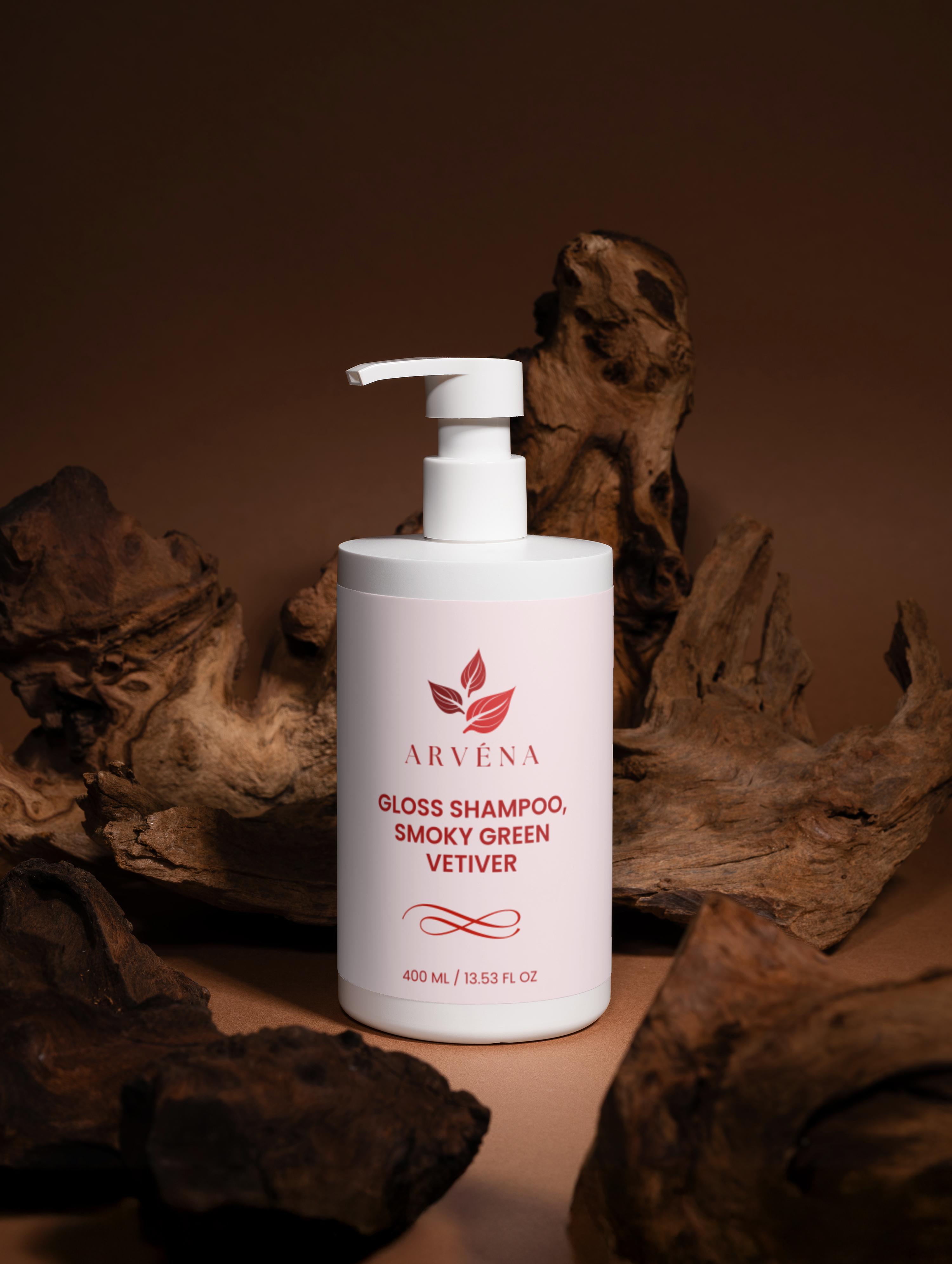 Gloss Shampoo, Smoky Green Vetiver